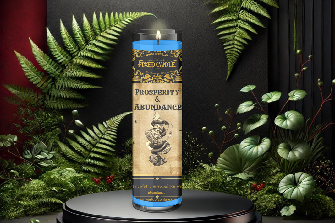 Prosperity & Abundance 7 Day Candle