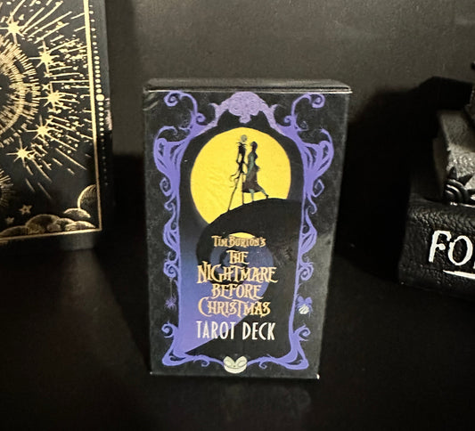 The nightmare before Christmas tarot deck