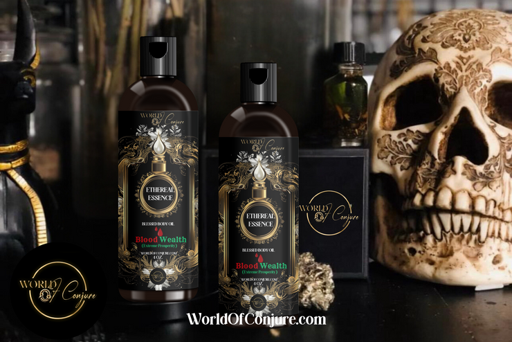 Blood Wealth Body Oil | Extreme Rapid Prosperity